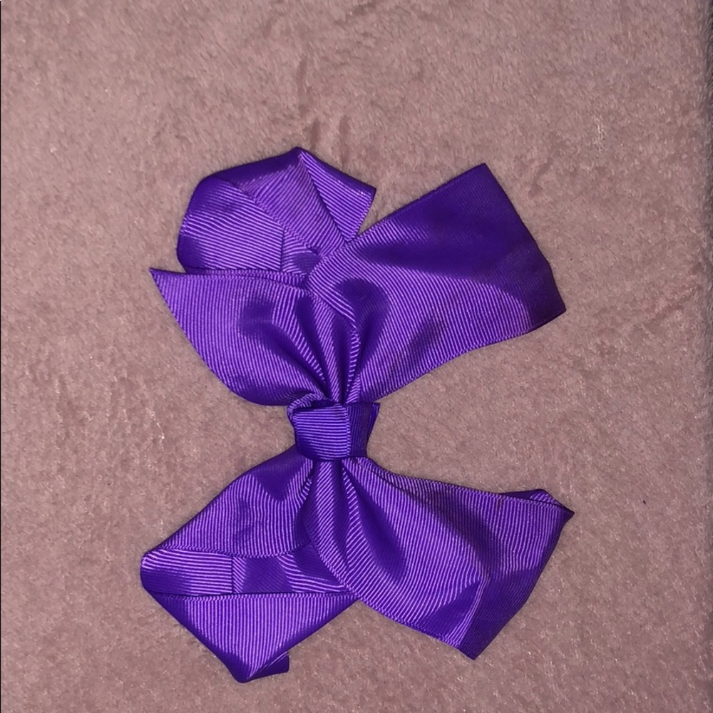 Purple hair bow 💜